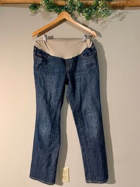 Straight-Leg Maternity Jeans - Size M